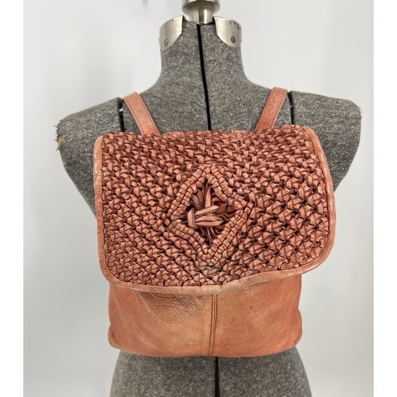 Frye & Co. Paprika Esme Leather Backpack